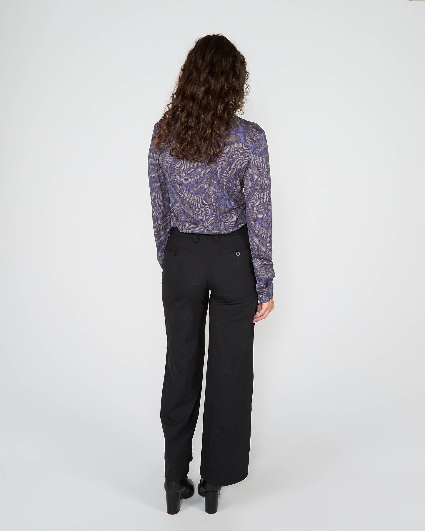 PHOEBE TAILORED PANT - BLACK