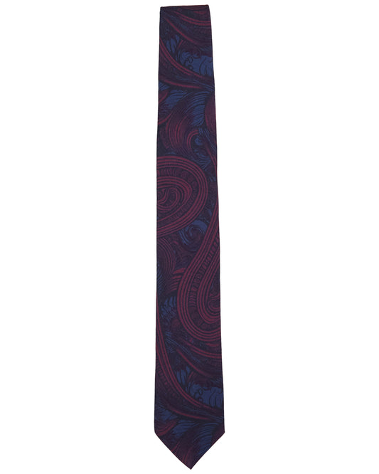 TALIA TIE - BADALONA PLUM