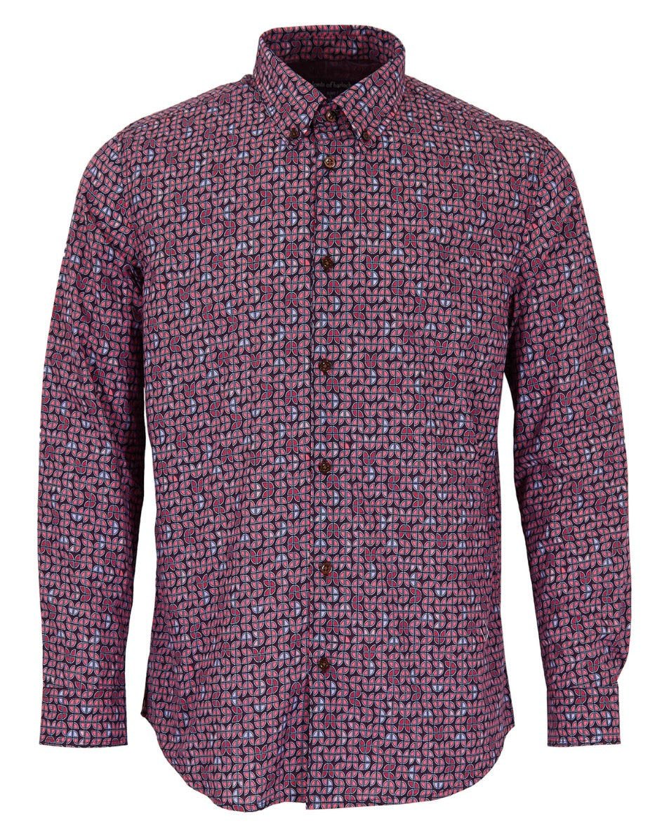 plum dress shirt Morris Ibiza Petal Plum Shirt