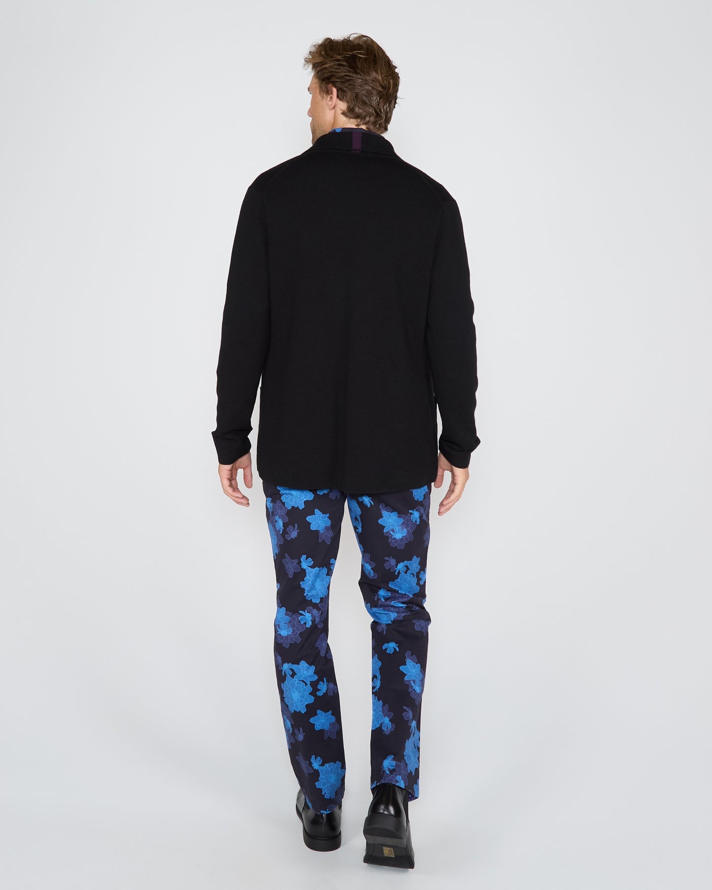 JACOB SWEATER JACKET - BLACK