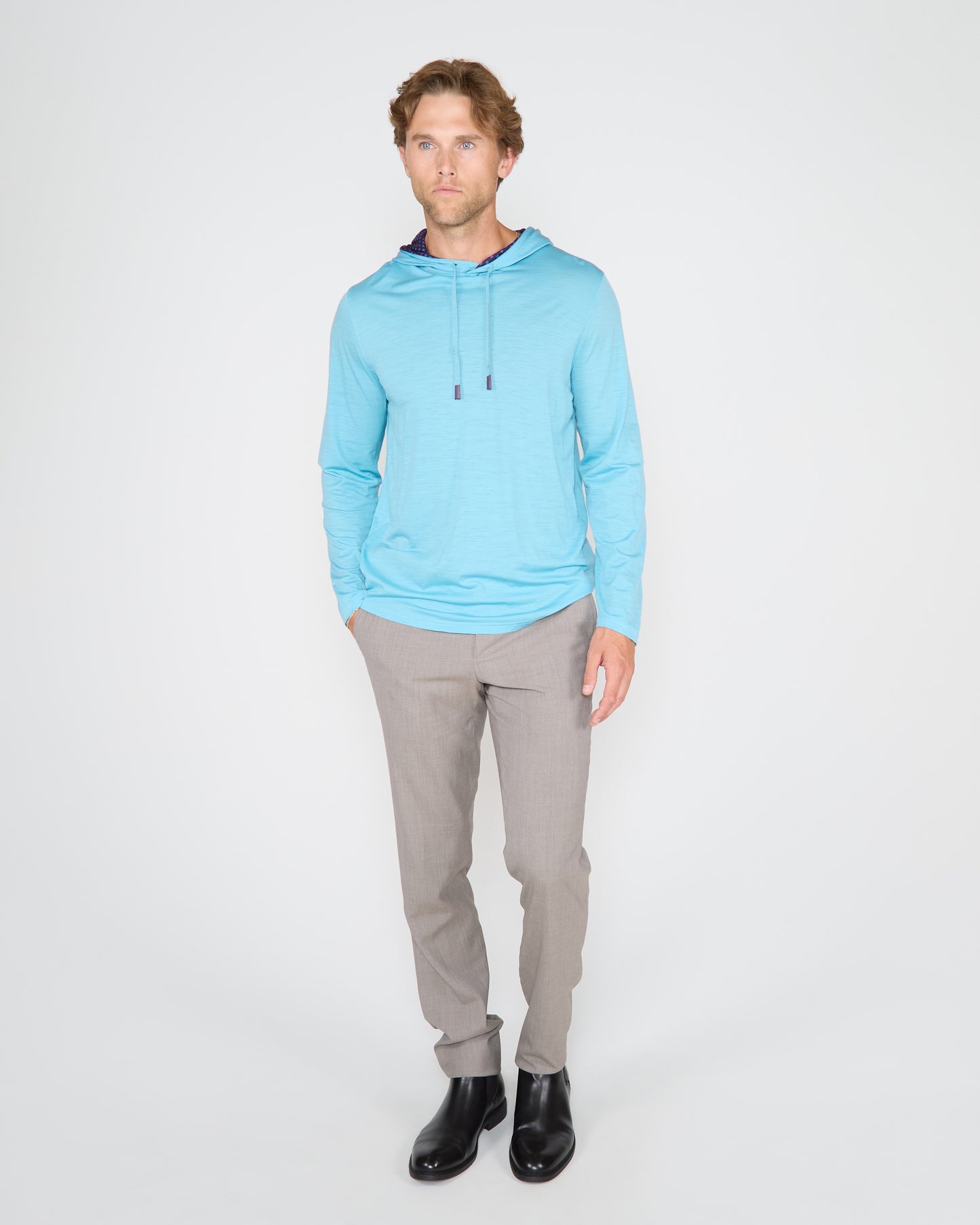 HUGO HOODIE - TEAL