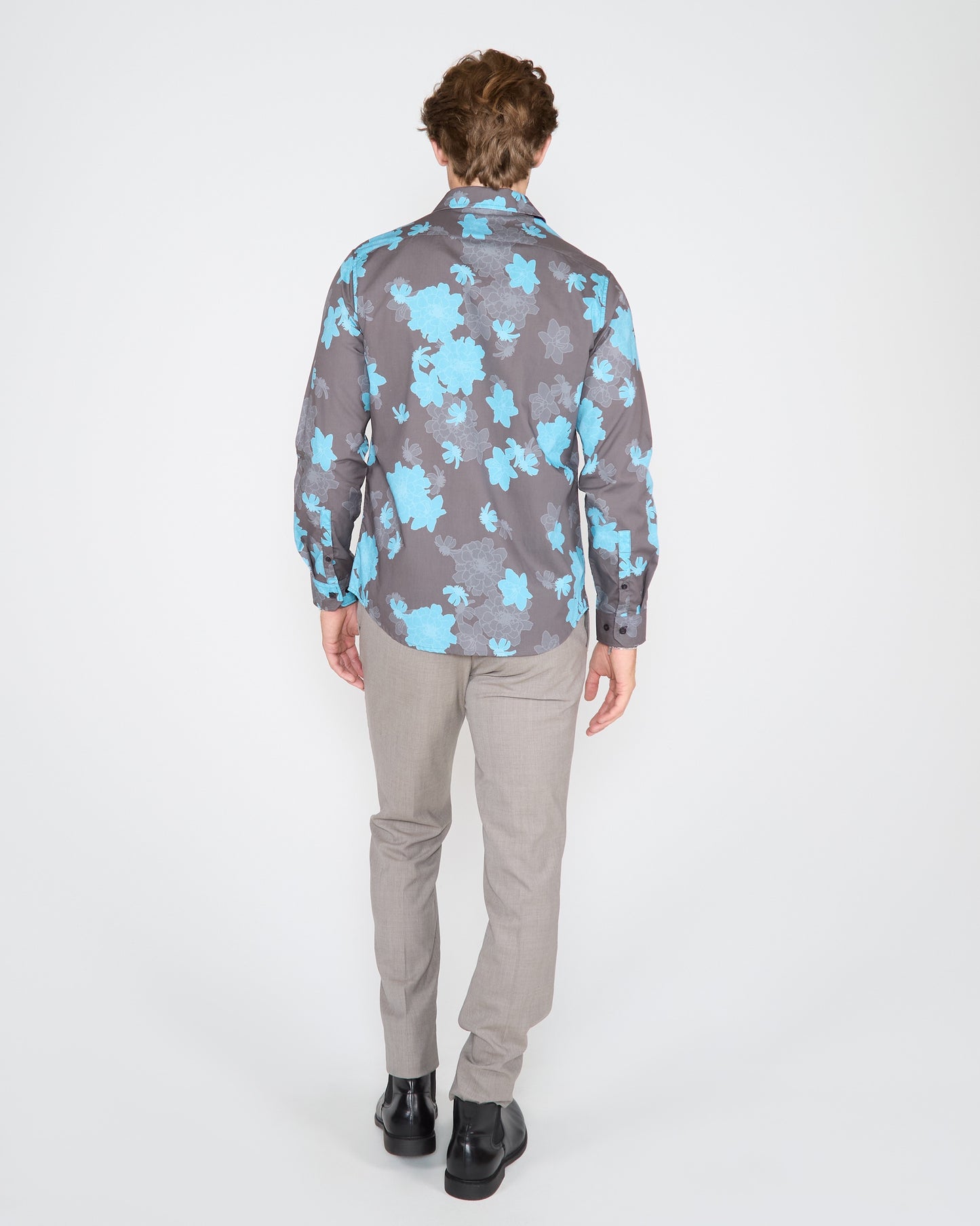 NORMAN SOFTBLOOM SHIRT - SLATE