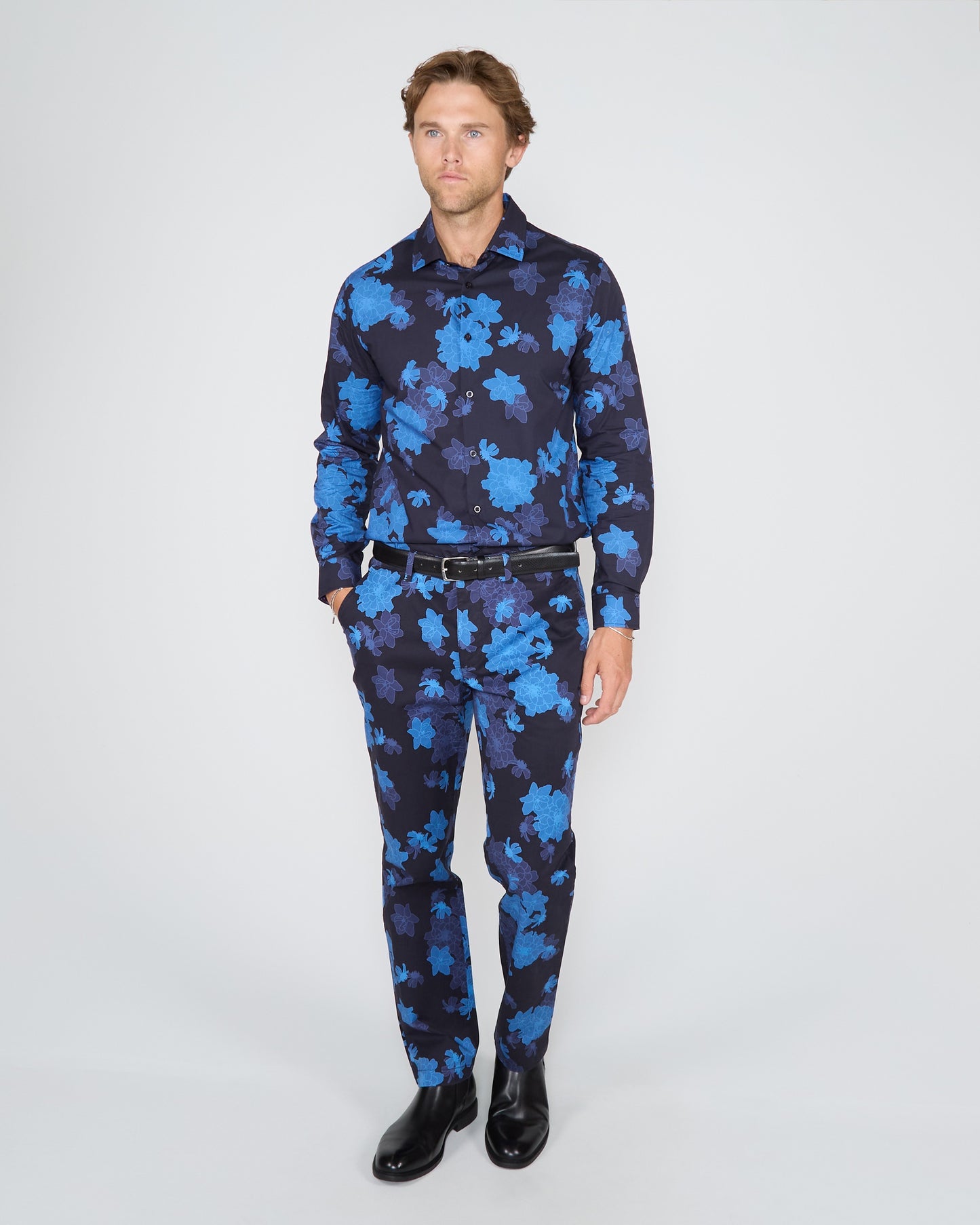 CHARLES SOFTBLOOM PANT - NAVY