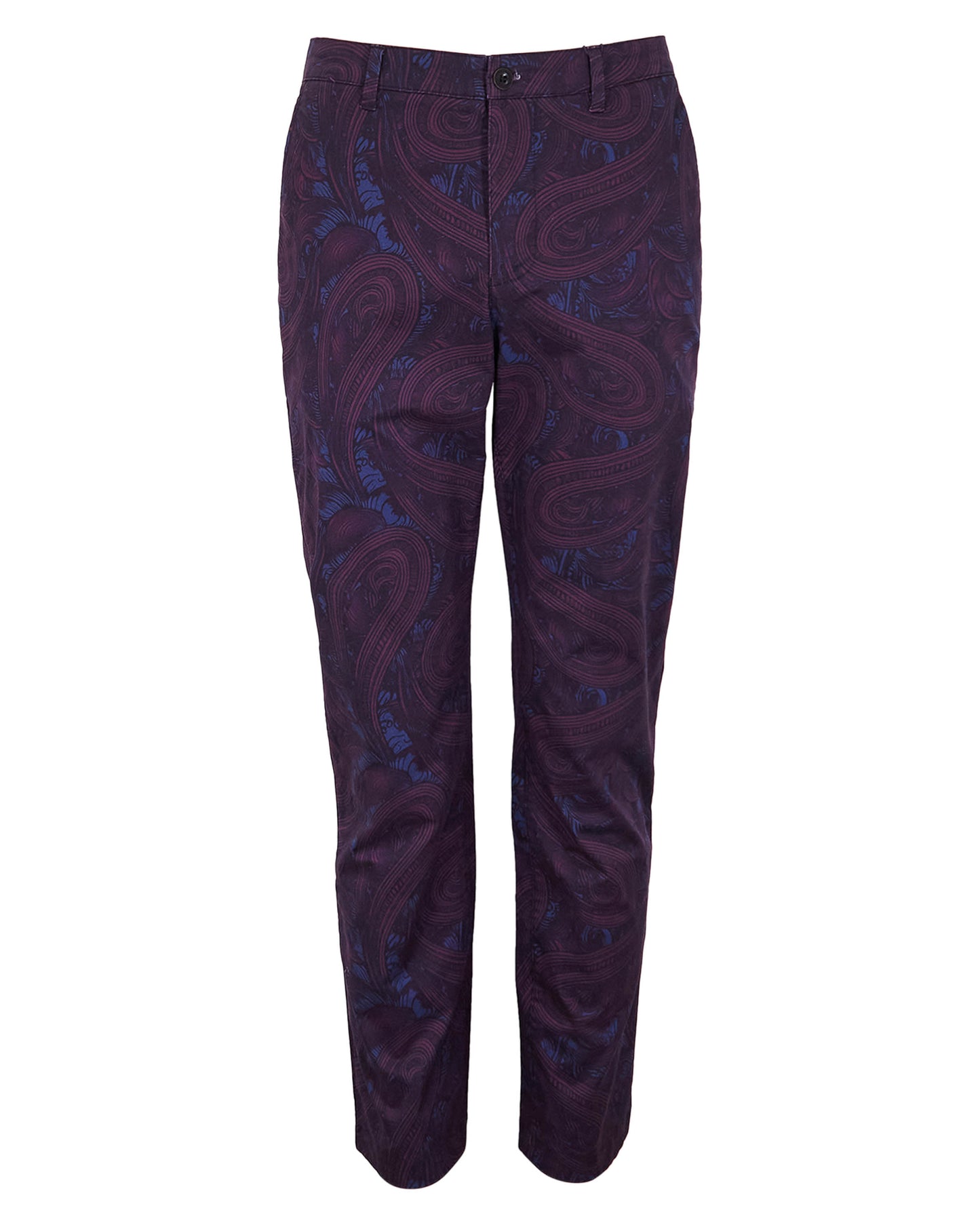 CHARLES PAISLEY BADALONA PANT - PLUM