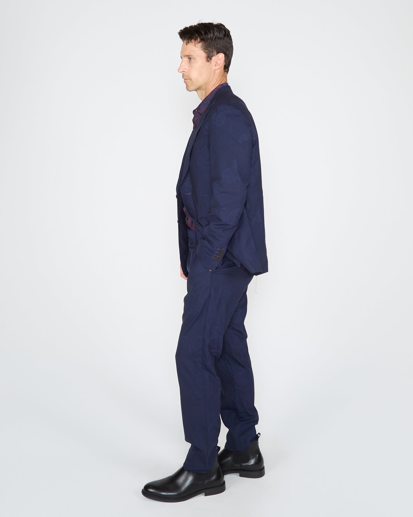 JAQUES WOOL BLAZER - NAVY