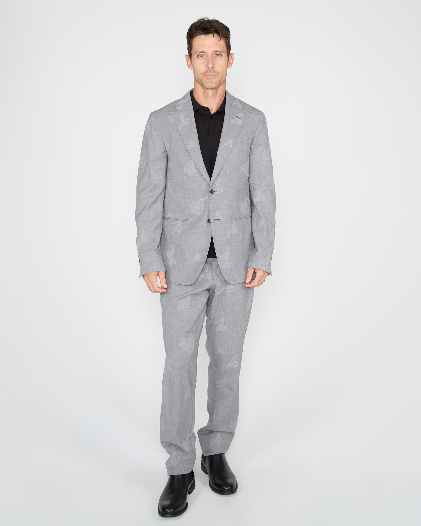 JAQUES WOOL BLAZER - FLANNEL