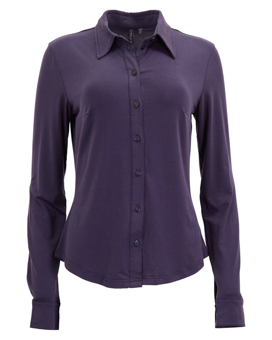 STEPHANIE SHIRT - PLUM