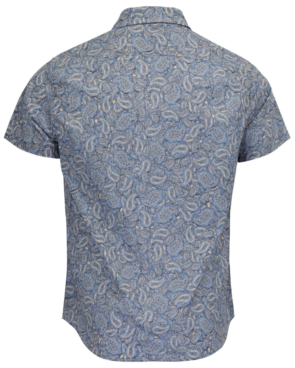 TIM PAISLEY PILE NATURAL MENS PRINTED BUTTON UP SHIRT