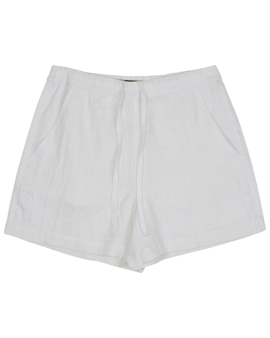 LEANNE WHITE WOMENS DRAWSTRING SHORT