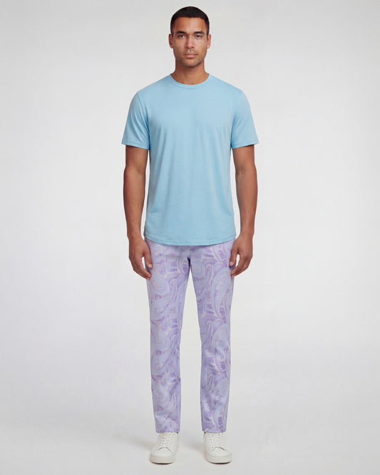 CASPIAN MARAKESH PAISLEY HELIO MENS TAILORED PANT