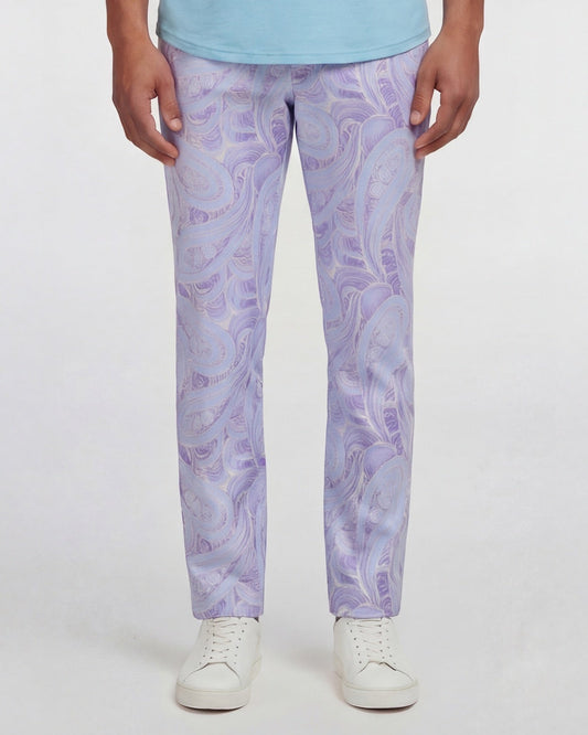 CASPIAN MARAKESH PAISLEY HELIO MENS TAILORED PANT