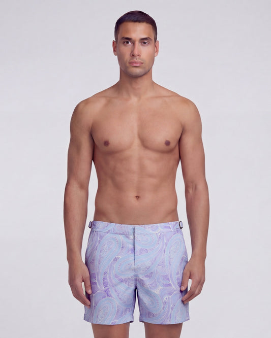 NEPTUNE MARAKESH PAISLEY HELIO MENS TAILORED SWIM SHORT