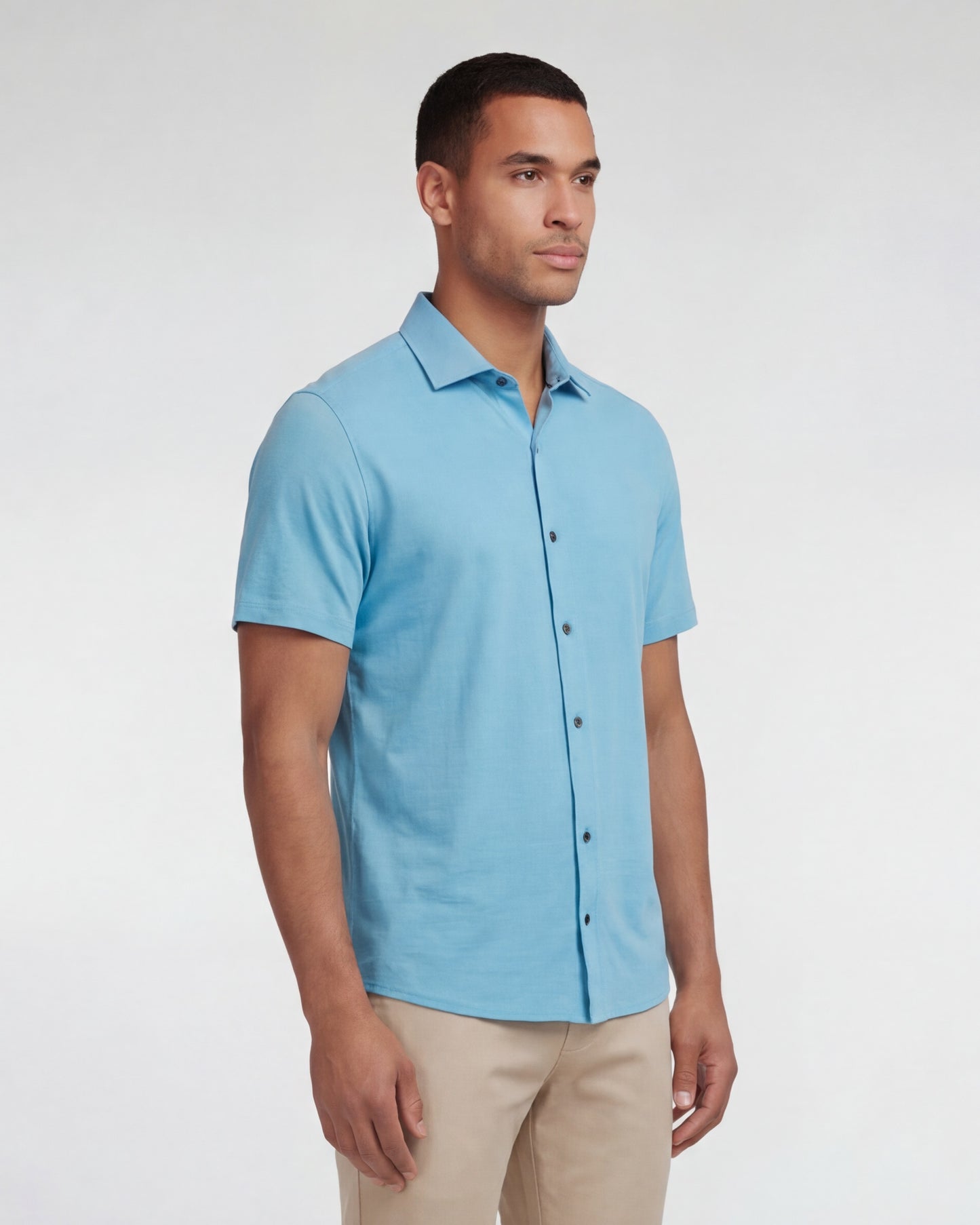 TYLER TEAL MENS SHORT SLEEVE SHIRT