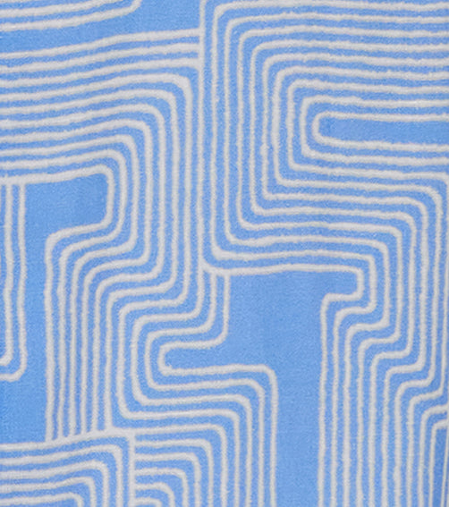 LANDON INTER TWINE BLUE MENS LINEN BUTTON-UP SHIRT