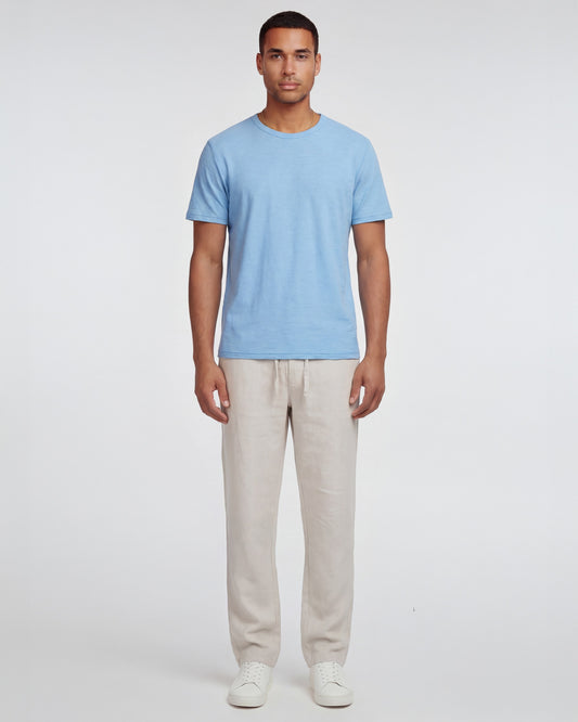 DEVON LINEN PANT - NATURAL