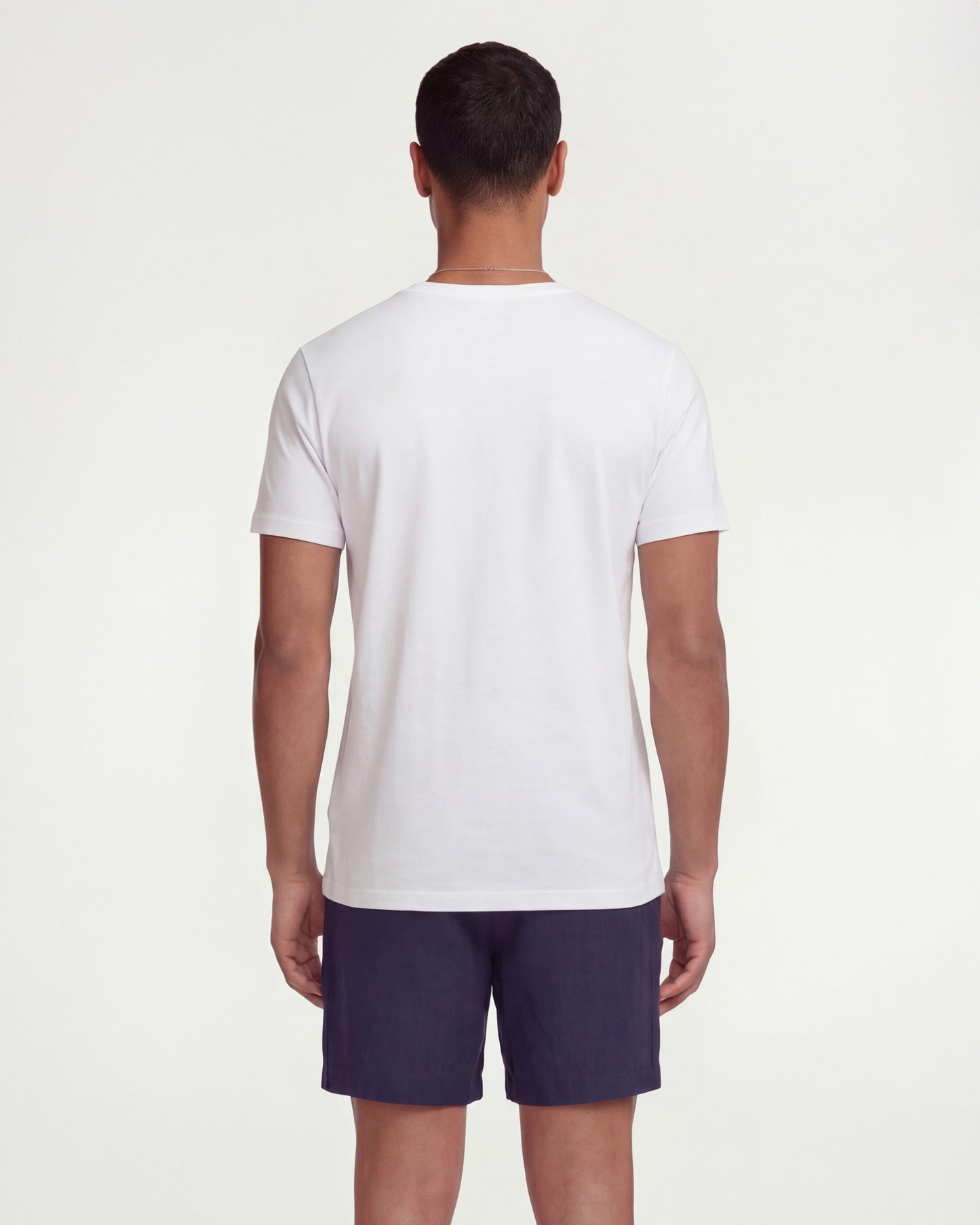 DEVONSHIRE LINEN SHORT - NAVY