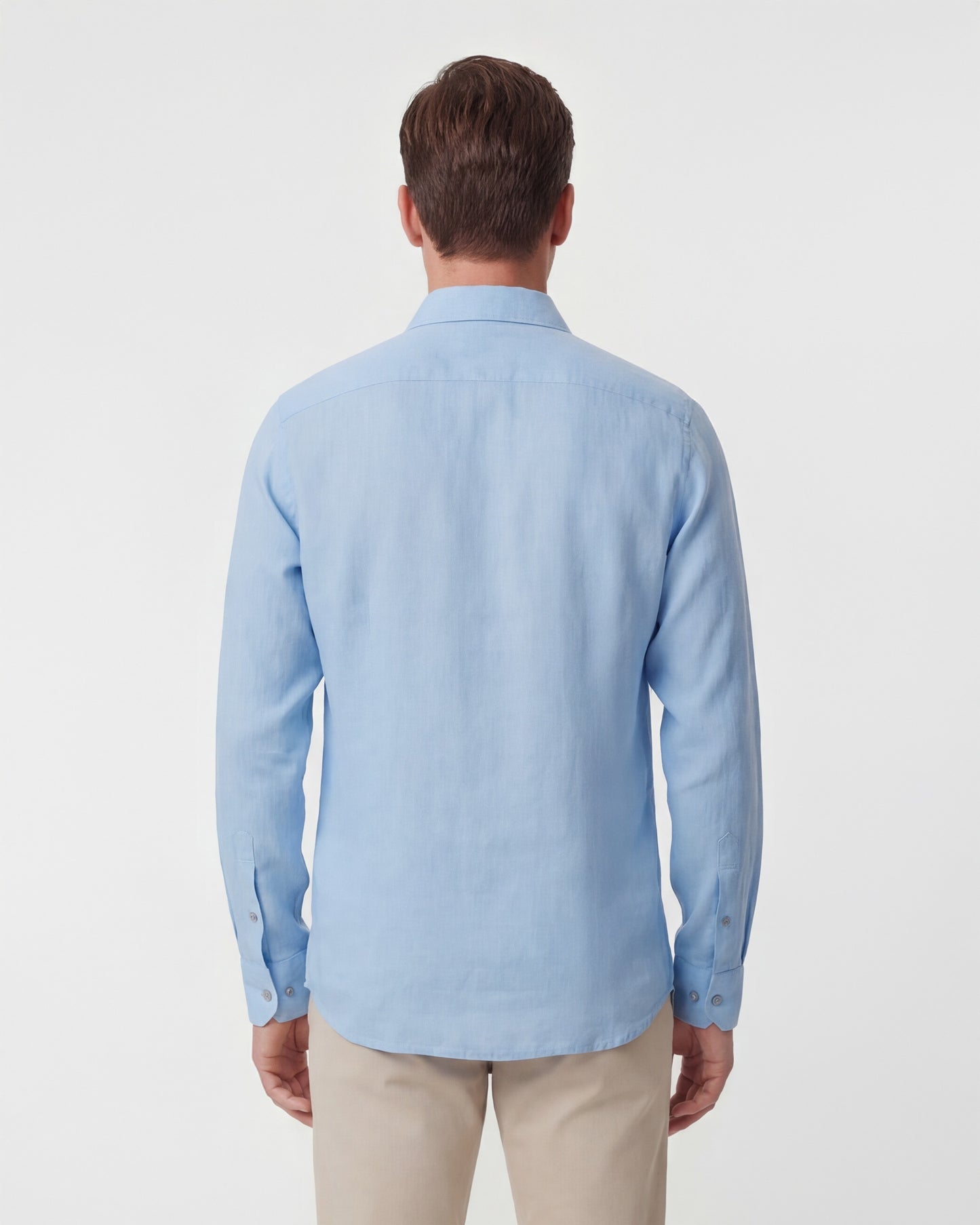 LAURENT LINEN SHIRT - BLUE
