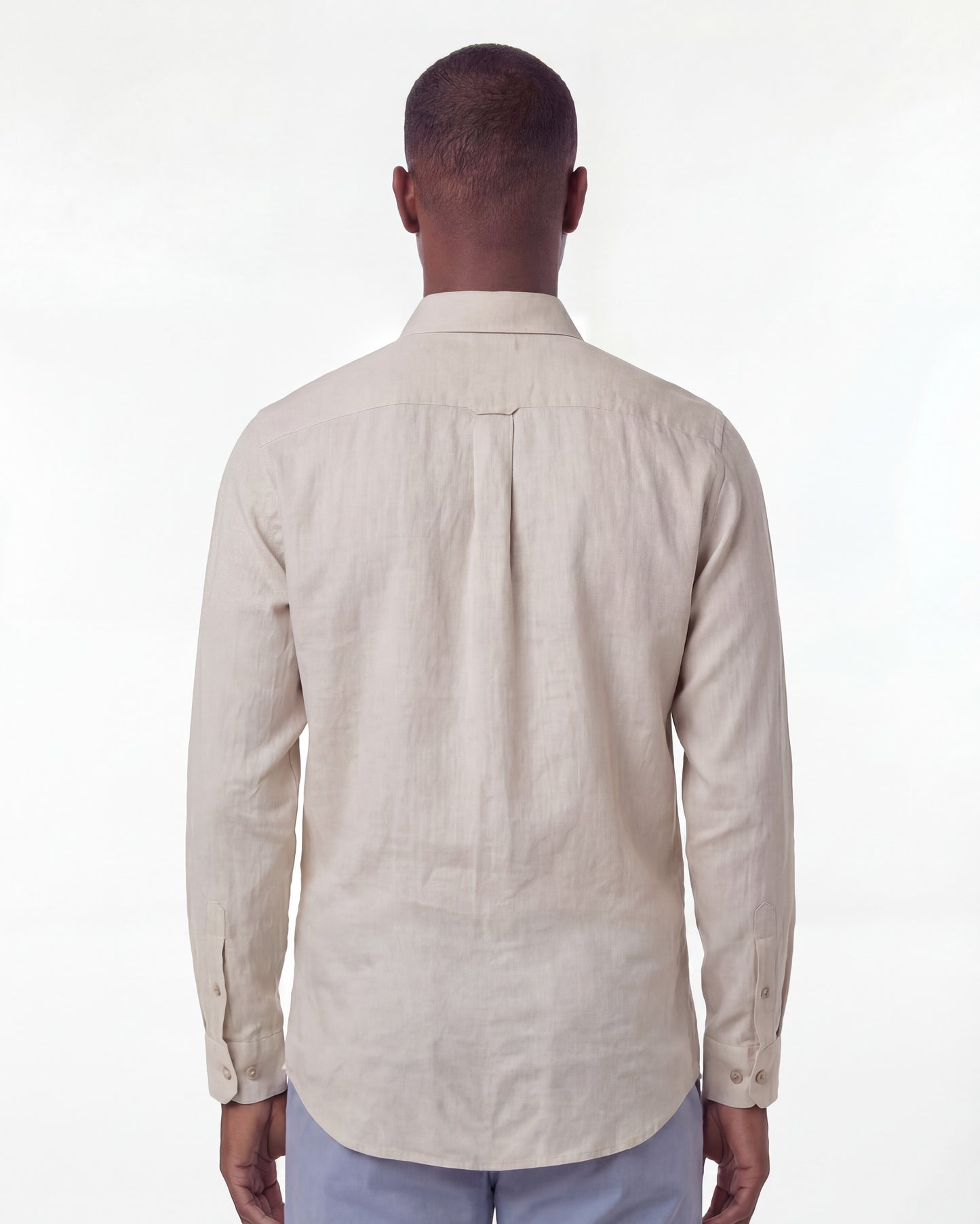 LAURENT LINEN SHIRT - NATURAL