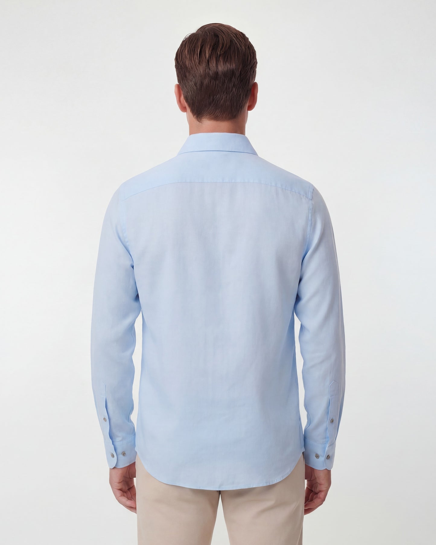 LIONEL LINEN SHIRT - SKY