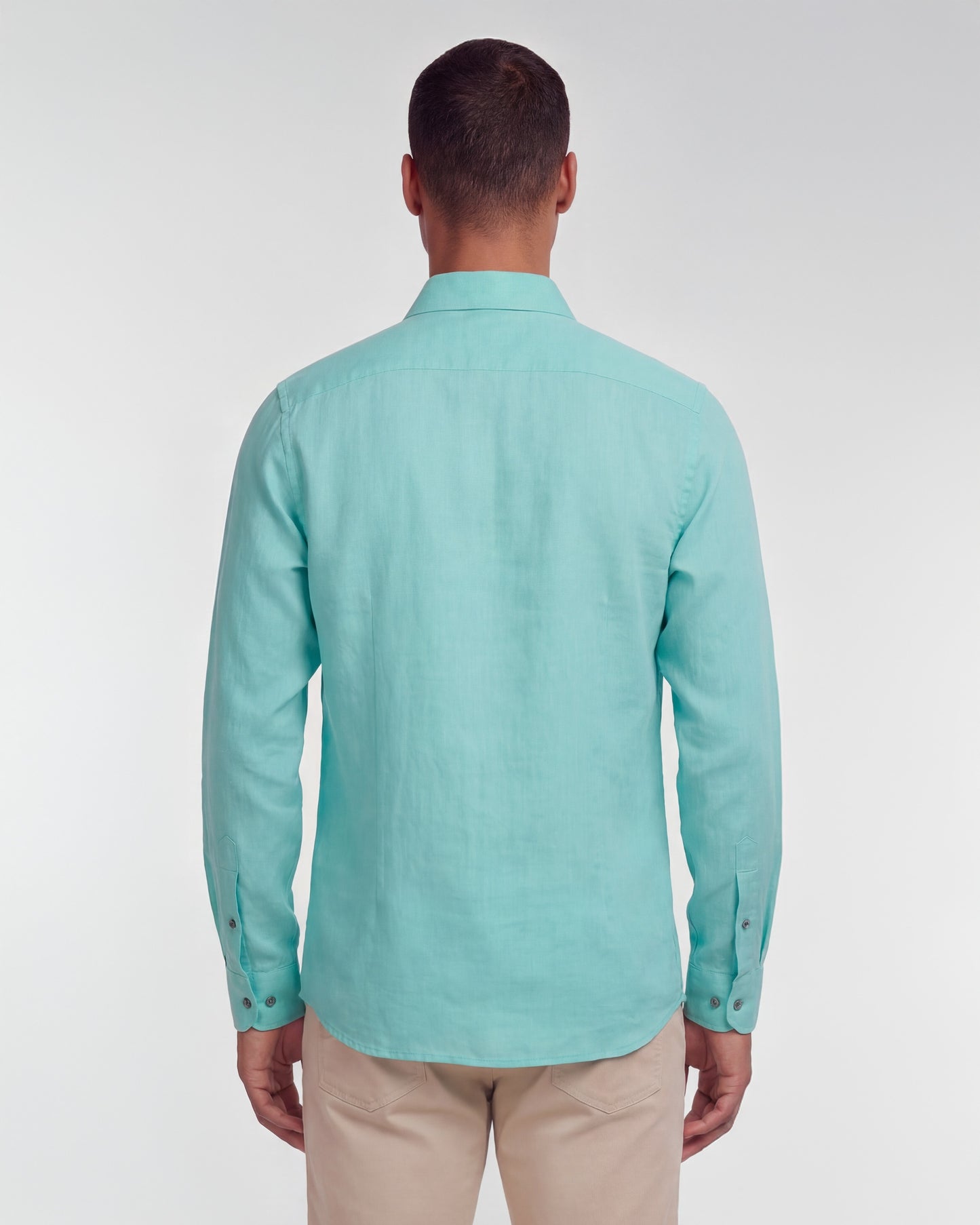LIONEL LINEN SHIRT - SPEARMINT