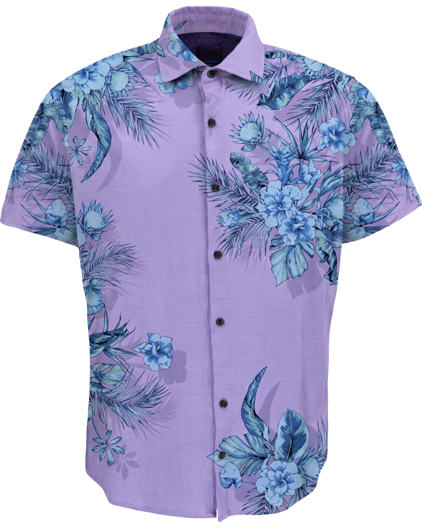 TYLER MALI FLORAL LAVENDER MENS SHORT SLEEVE SHIRT