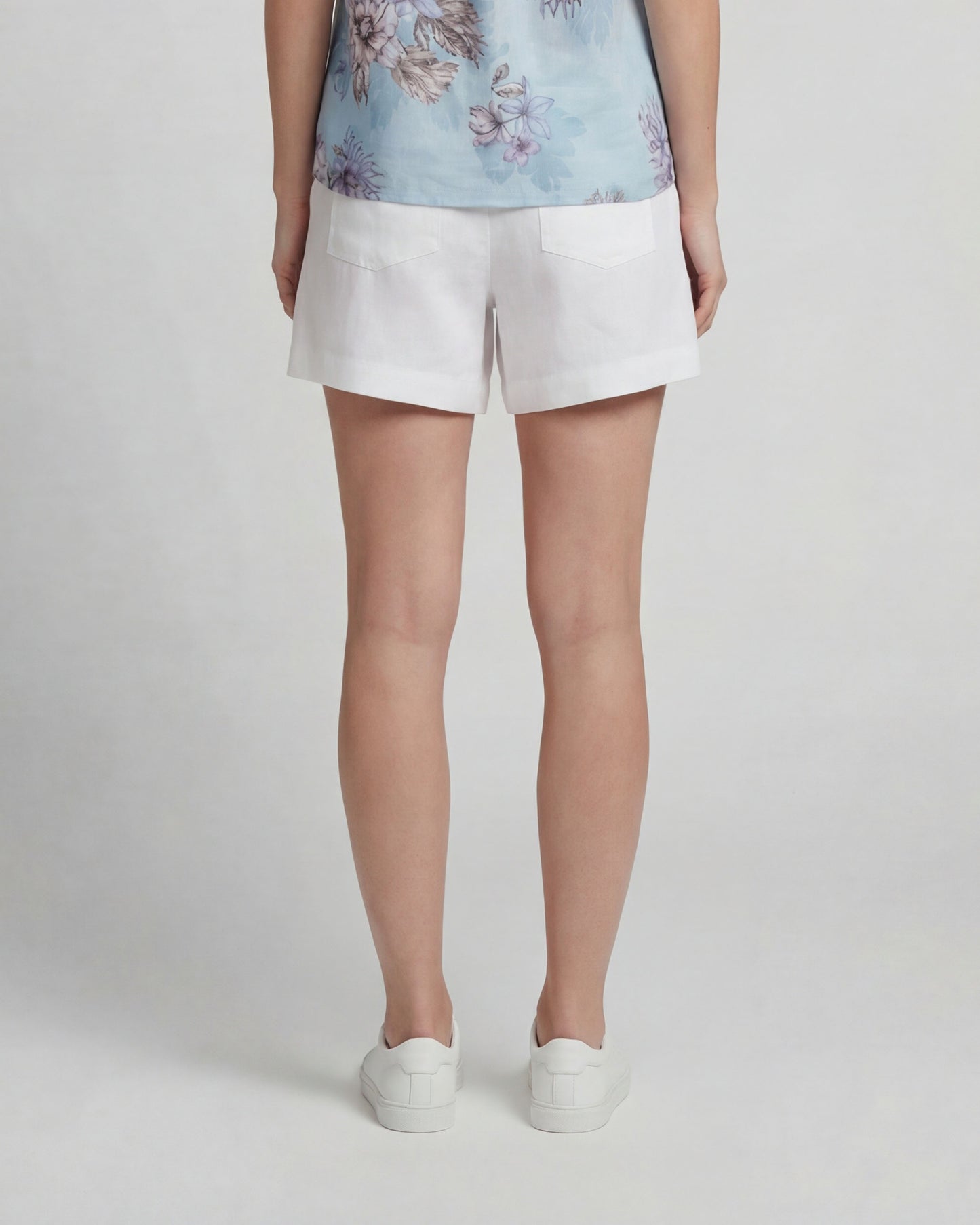 LEANNE WHITE WOMENS DRAWSTRING SHORT