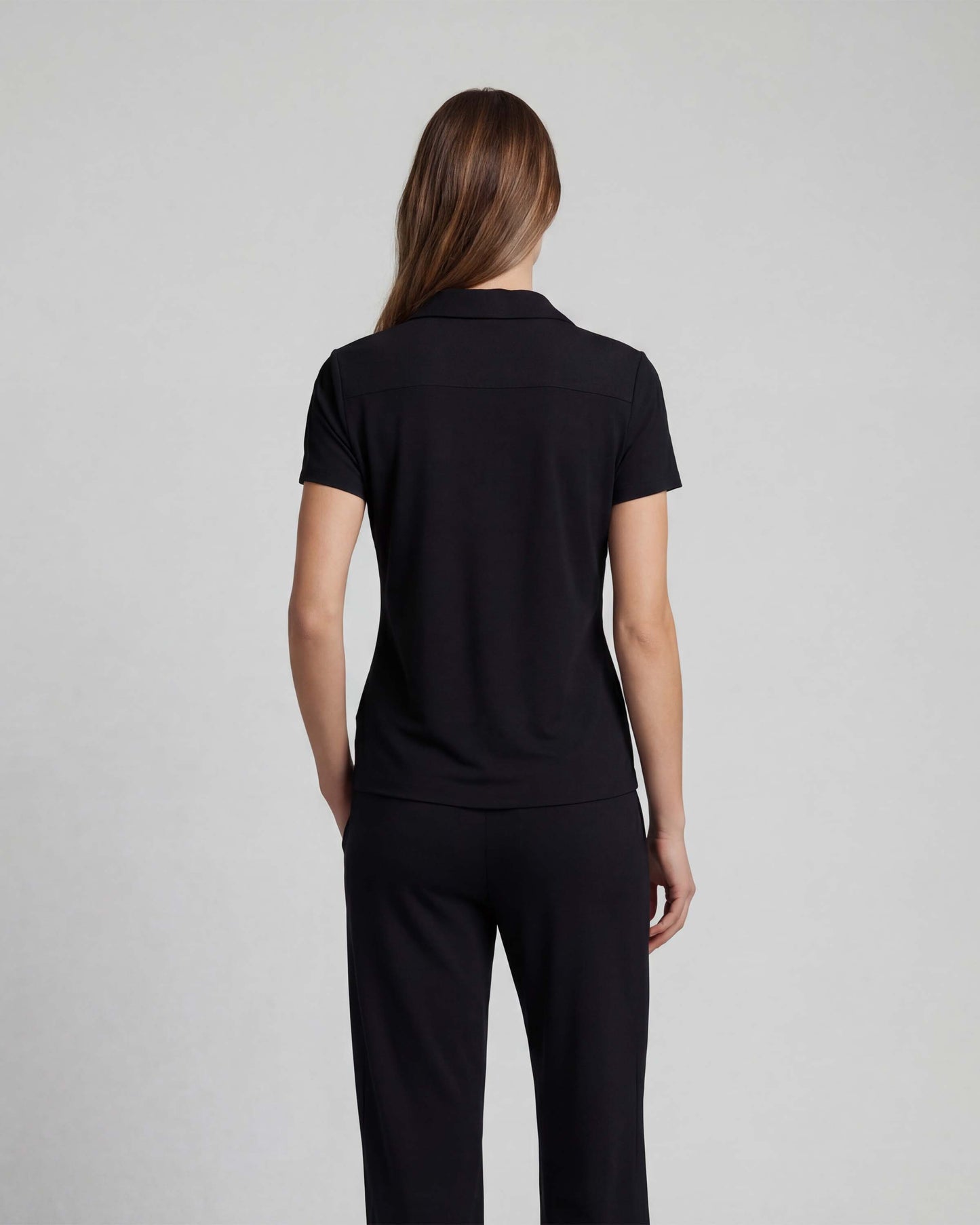 SHELLEY BLACK WOMENS SHIRT