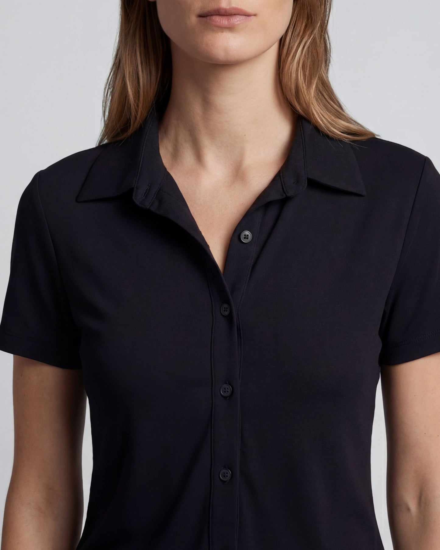 SHELLEY BLACK WOMENS SHIRT