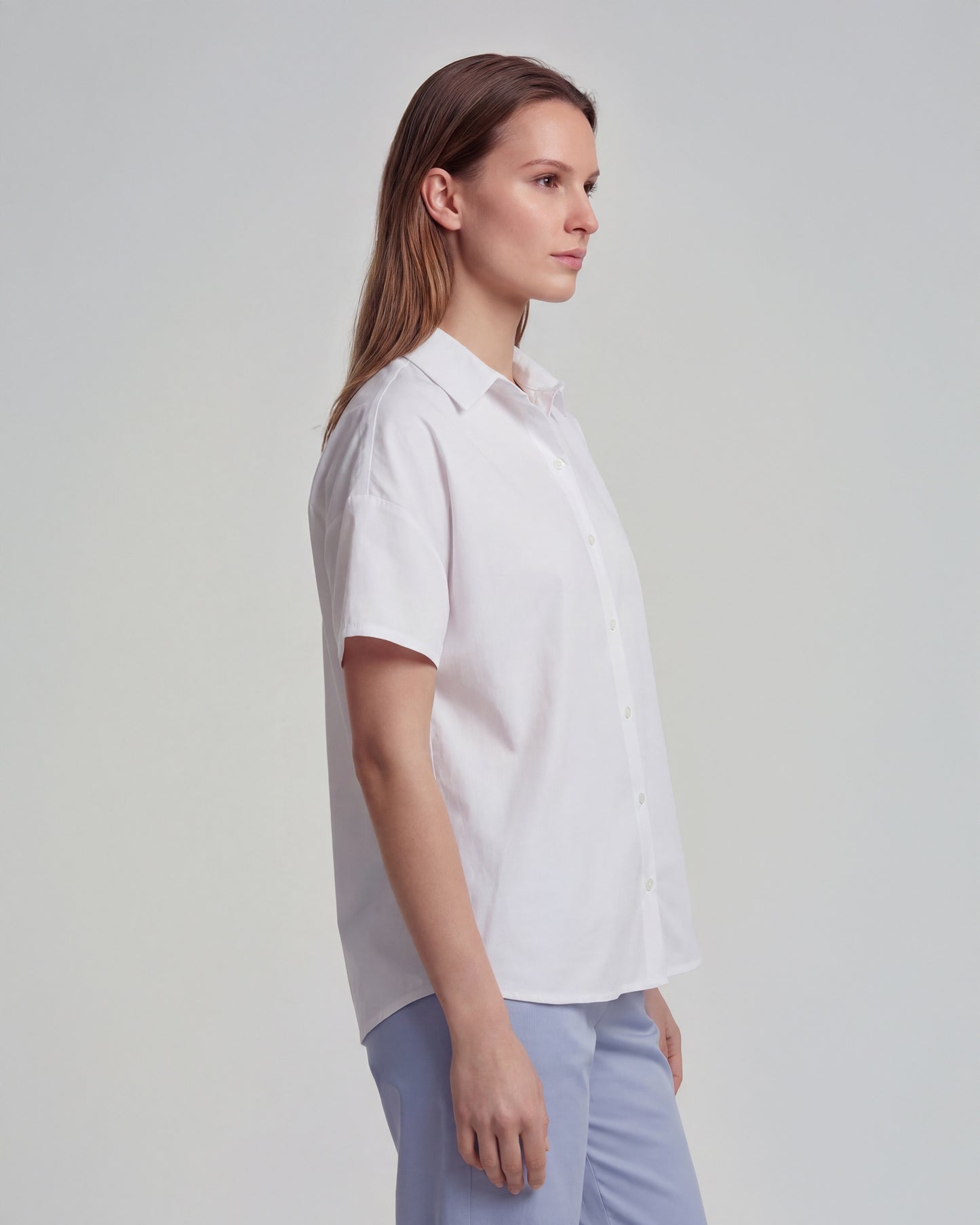 SUZY WHITE WOMENS SHIRT