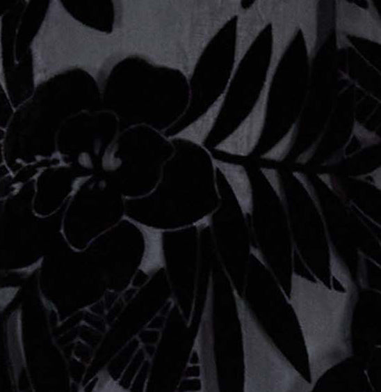 VIOLA COUNTRY FLORAL BLACK WOMENS V-NECK MINI DRESS