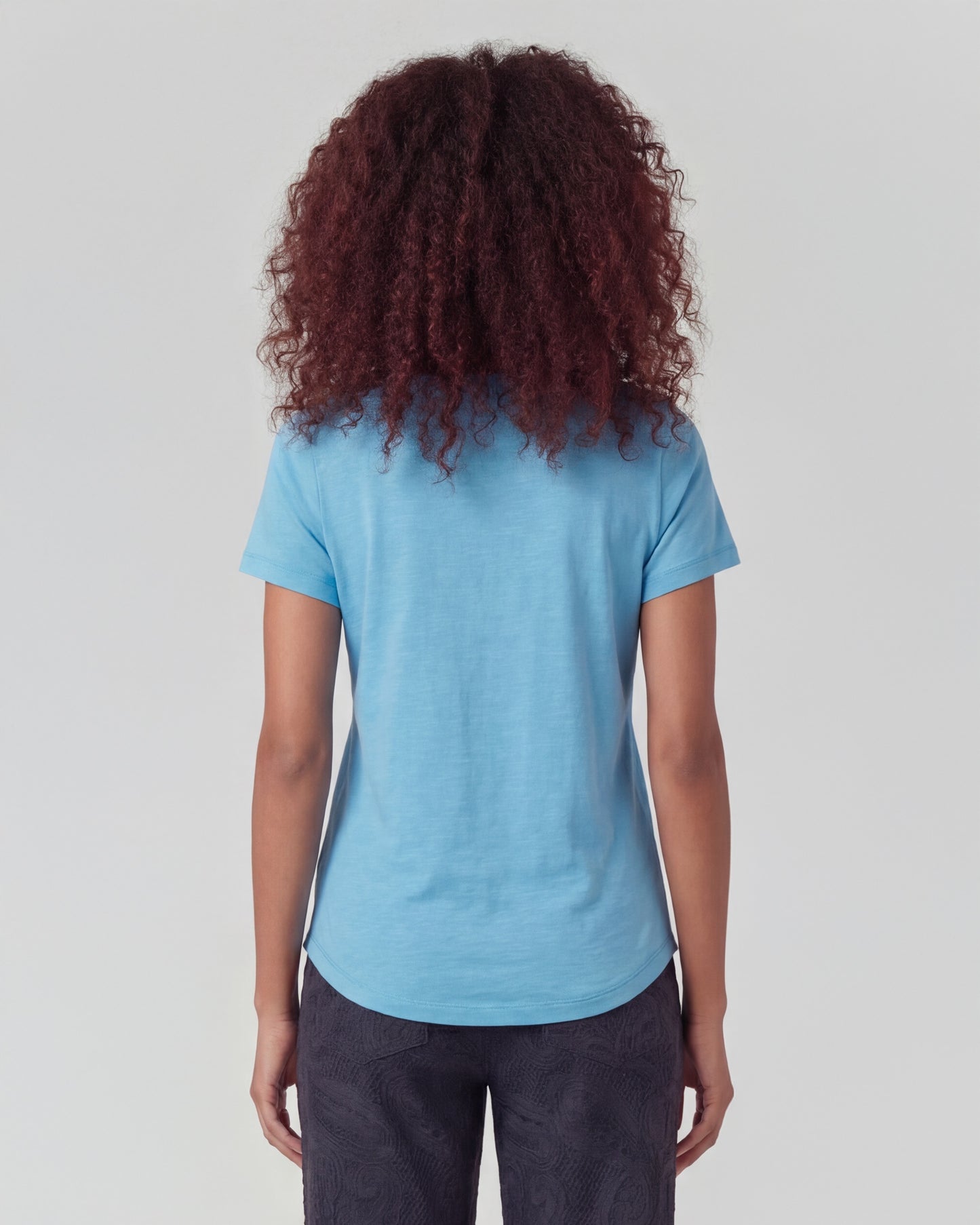 KATHERINE TEAL WOMENS CAP SLEEVE TOP