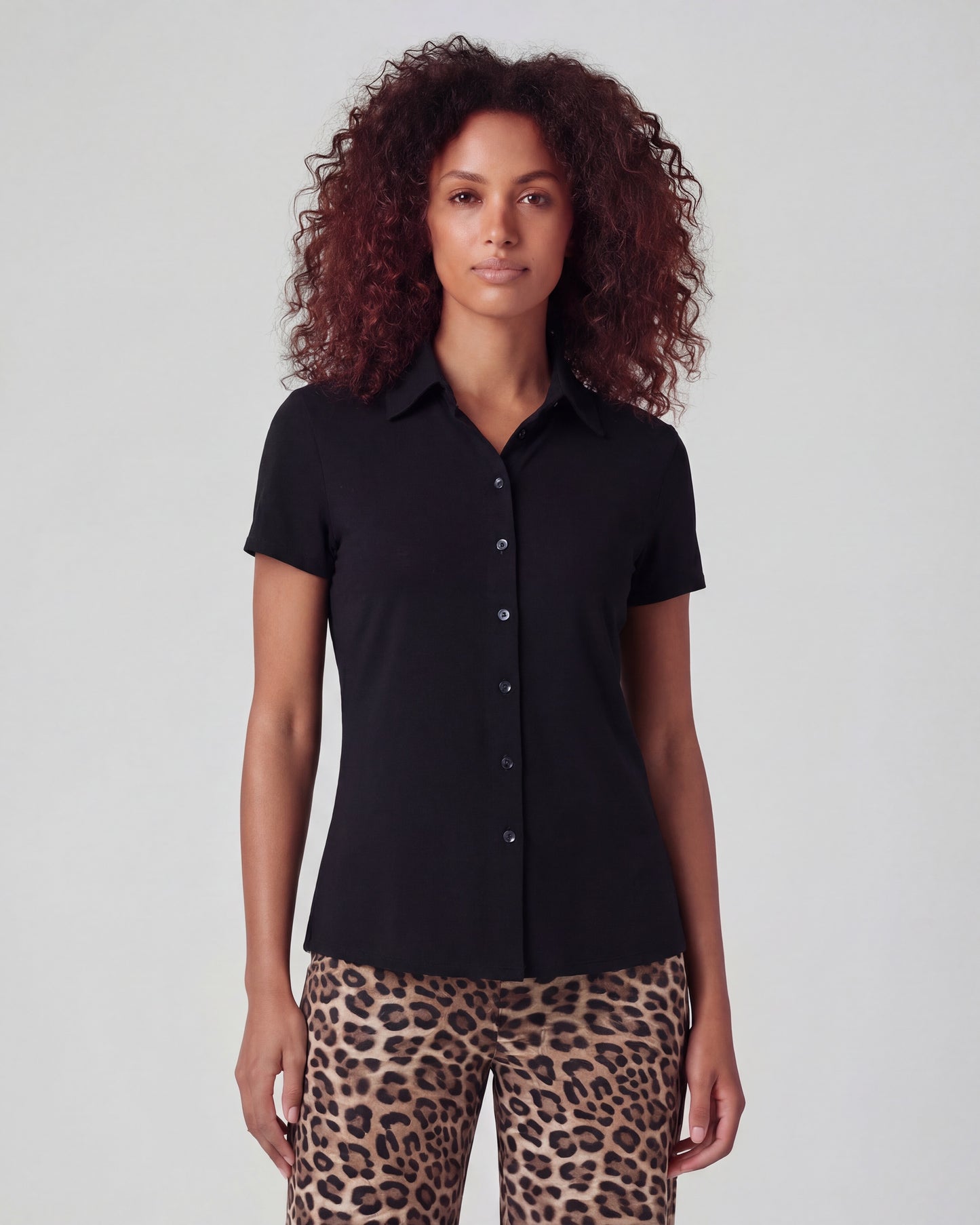 SADE BLACK WOMENS SHIRT
