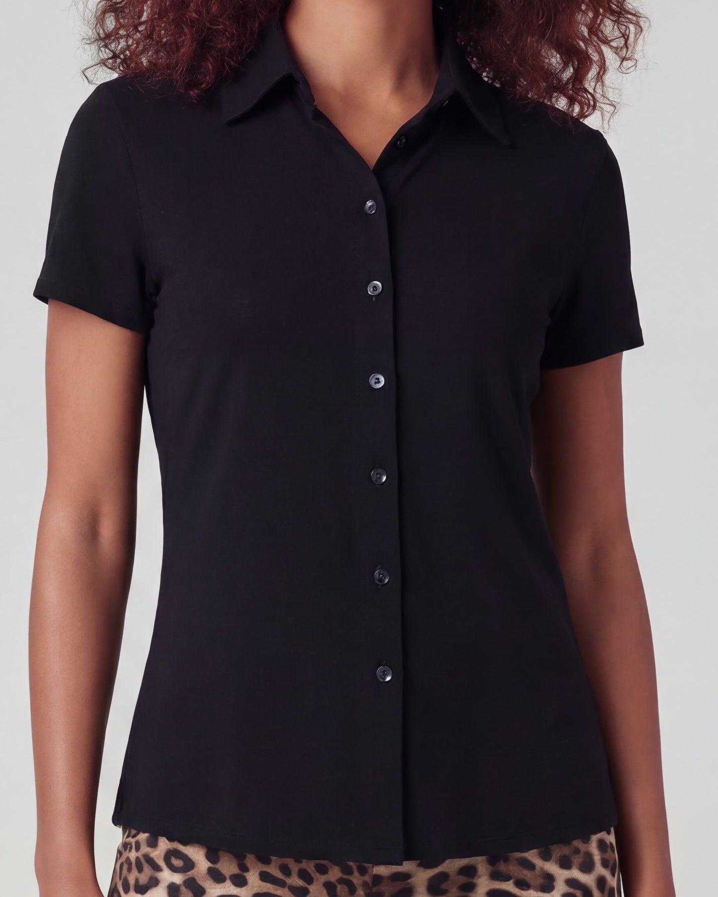 SADE BLACK WOMENS SHIRT