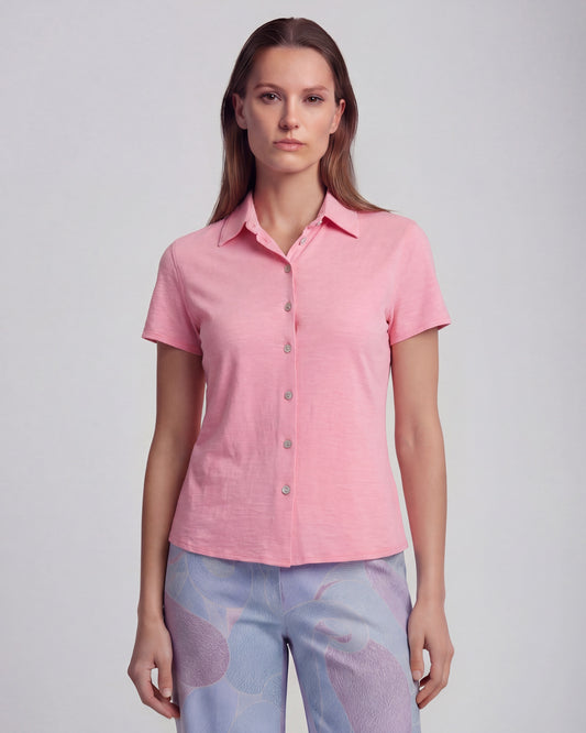 SADE CORAL WOMENS SHIRT