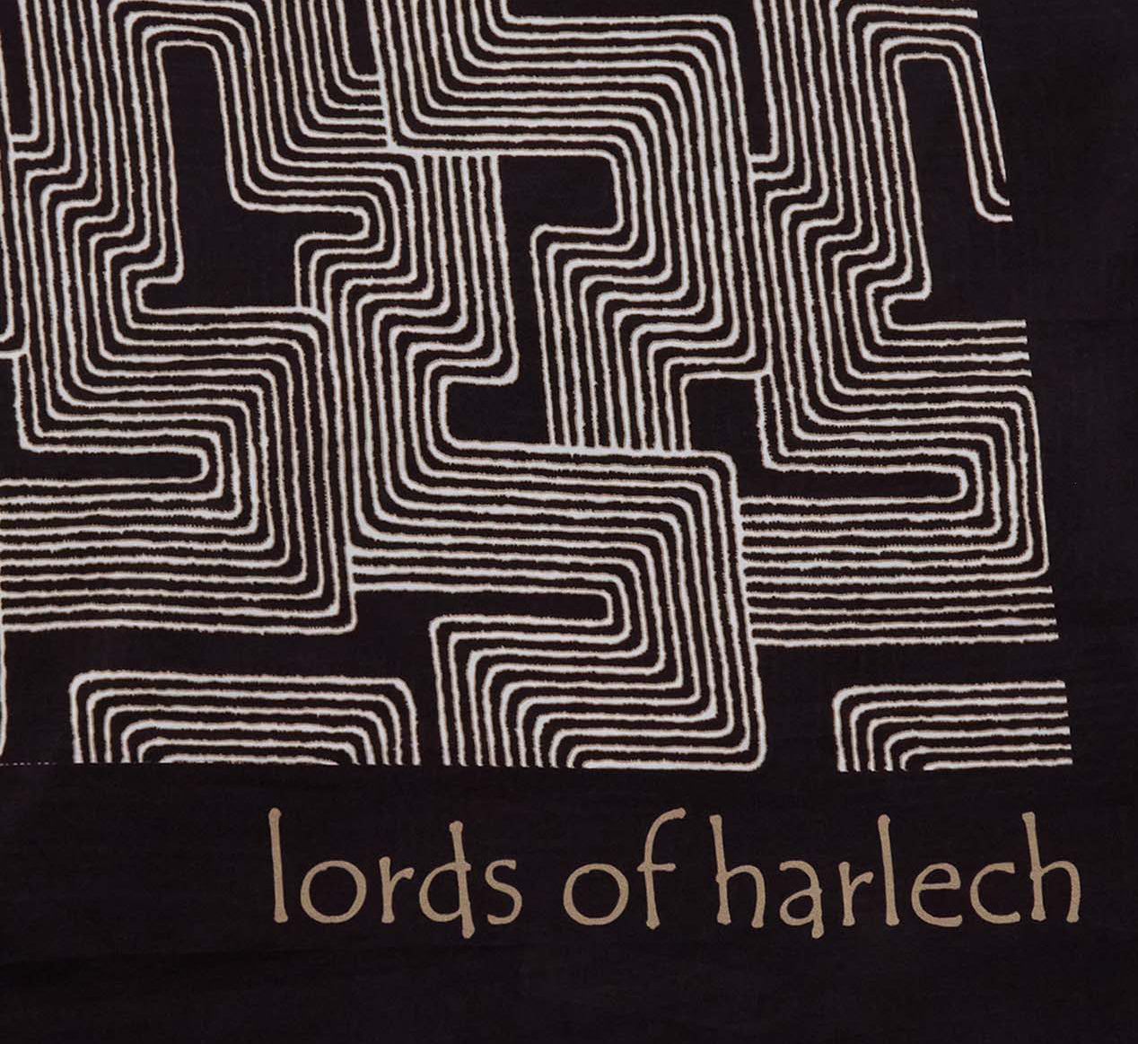 SAPPHIRA INTER TWINE BLACK WOMENS PRINTED SCARF