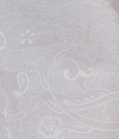 JUDY PAISLEY EXPLOSION IVORY WOMENS CROPPED ZIP JACKET