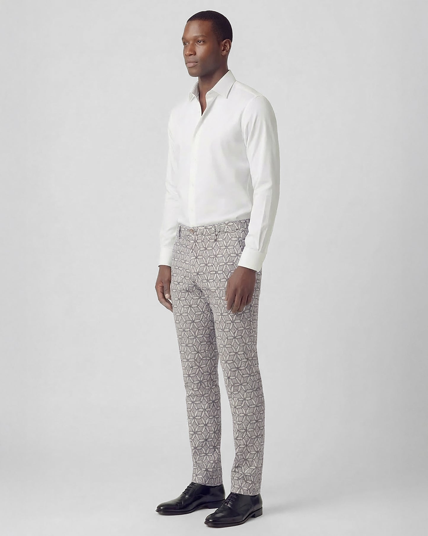 CHARLES TRIBAL NATURAL MENS TAILORED PANT