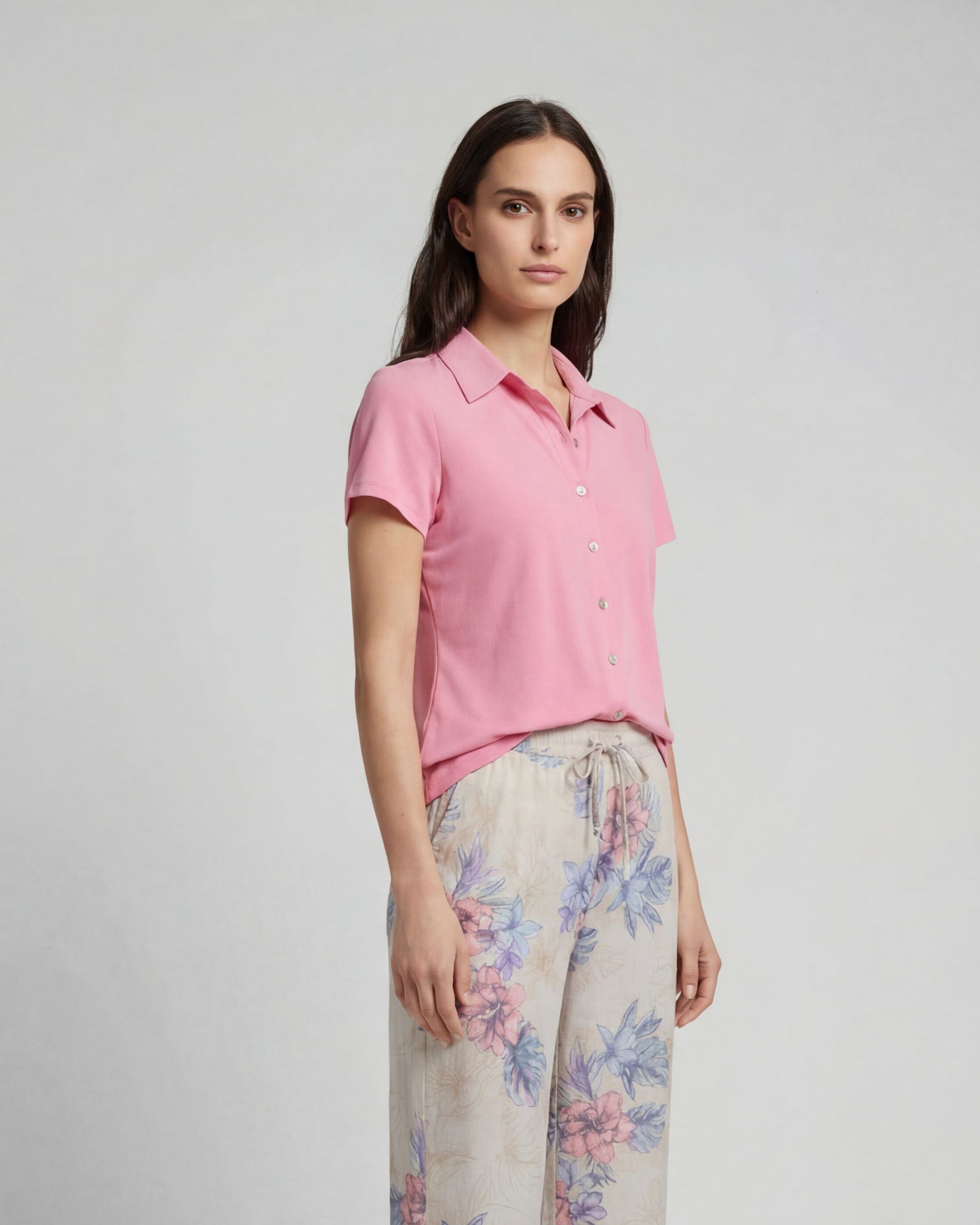 SHELLEY CORAL WOMENS SHIRT