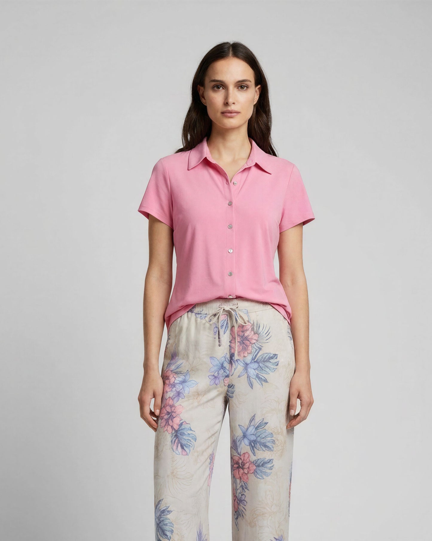 SHELLEY CORAL WOMENS SHIRT