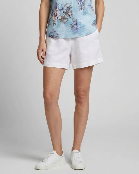 LEANNE WHITE WOMENS DRAWSTRING SHORT