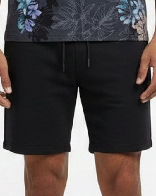 SILUS LOUNGE SHORTS - BLACK