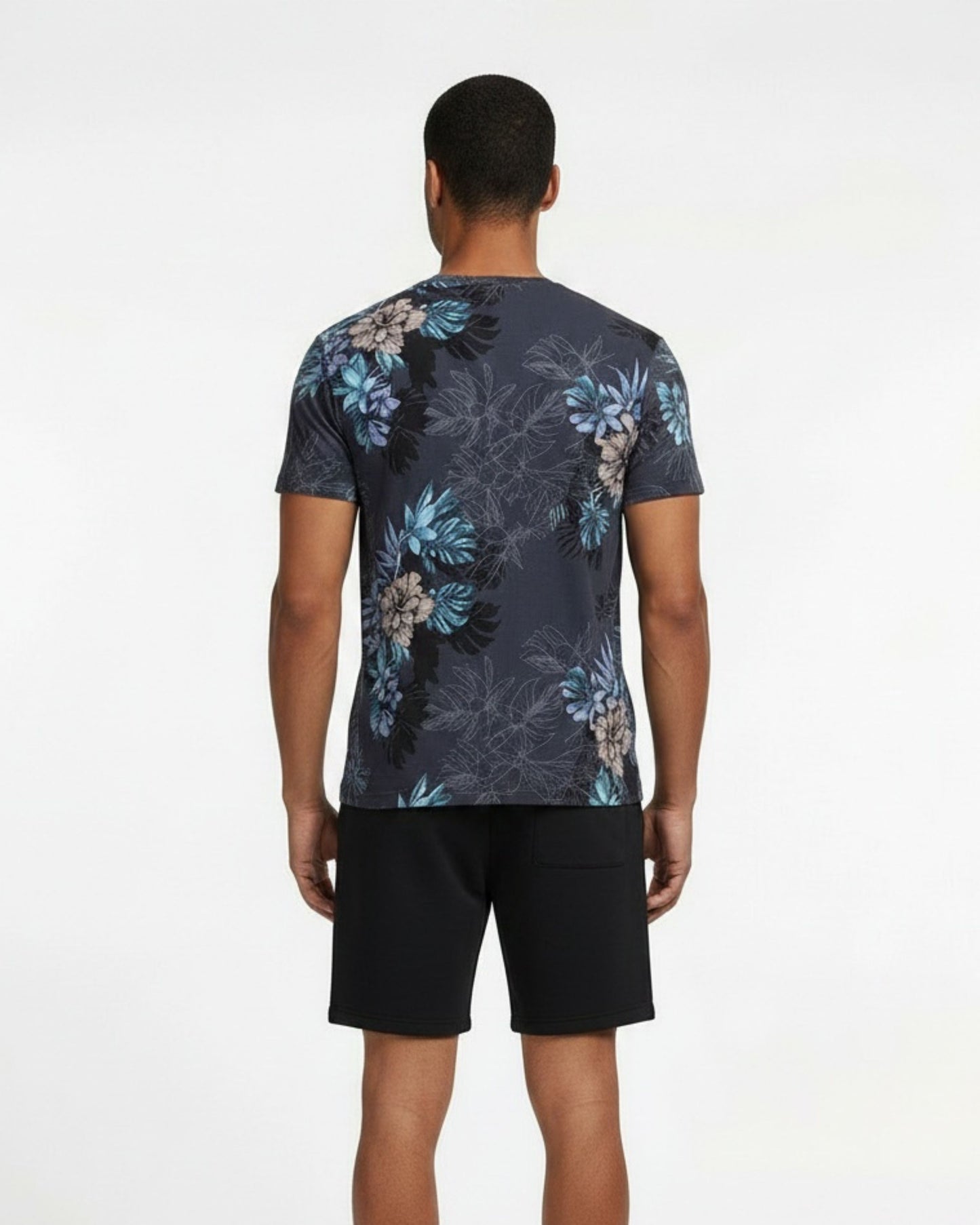 SILUS LOUNGE SHORTS - BLACK