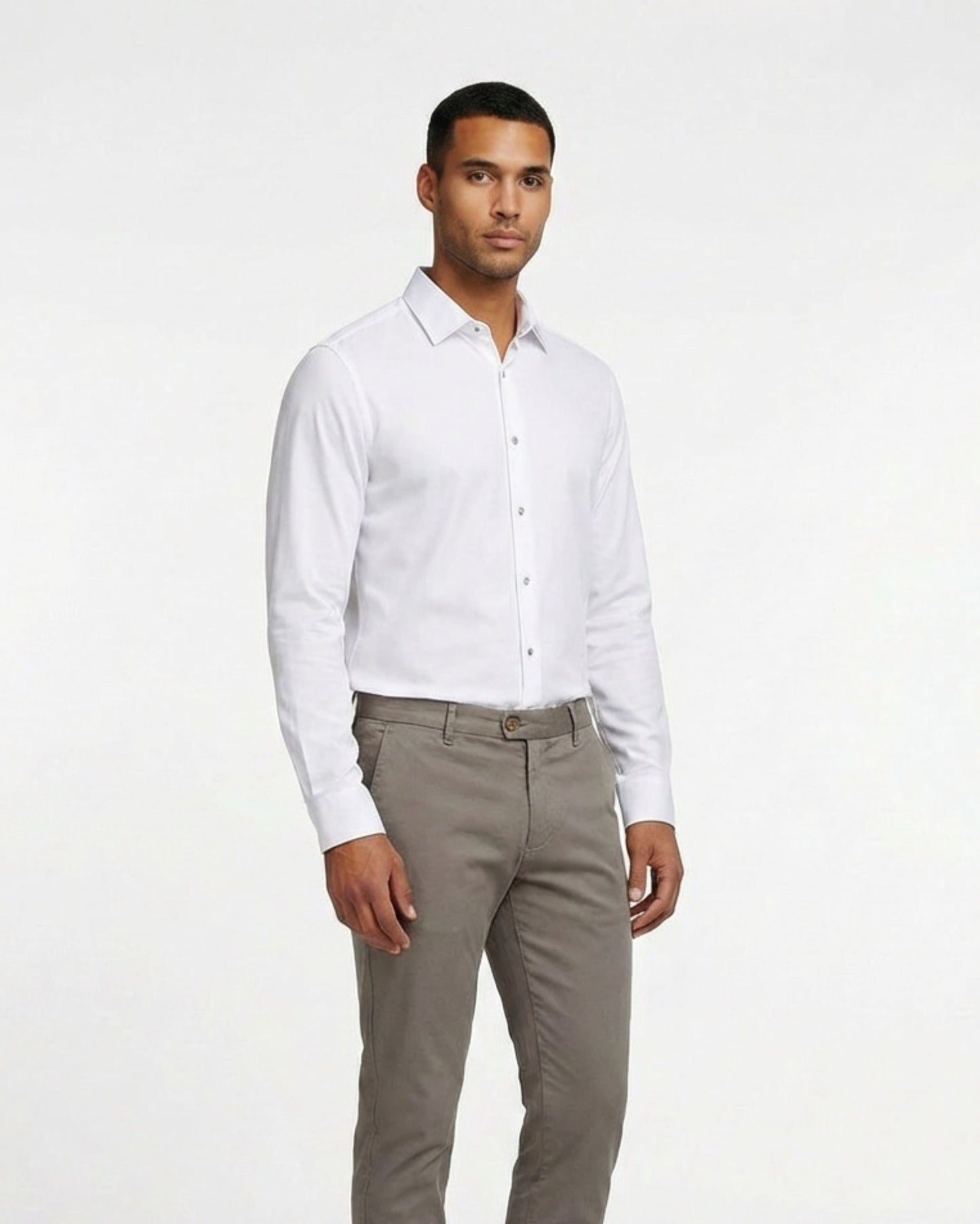 SAWYER KNIT SHIRT - WHITE