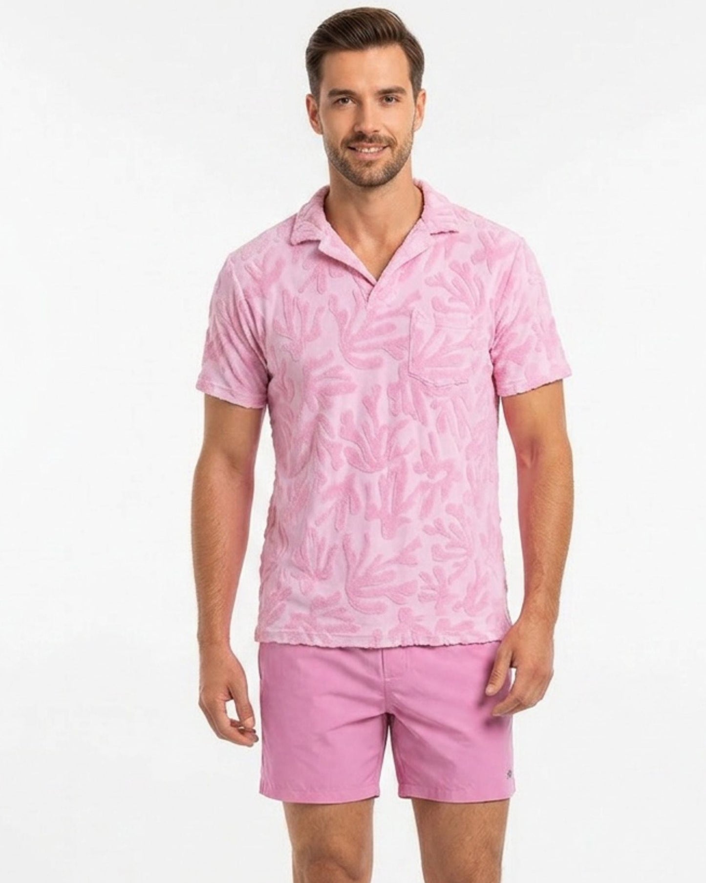 QUACK SWIM SHORT IN PINK