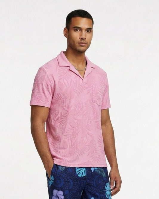 JOHNNY FARM FLORAL TERRY PINK