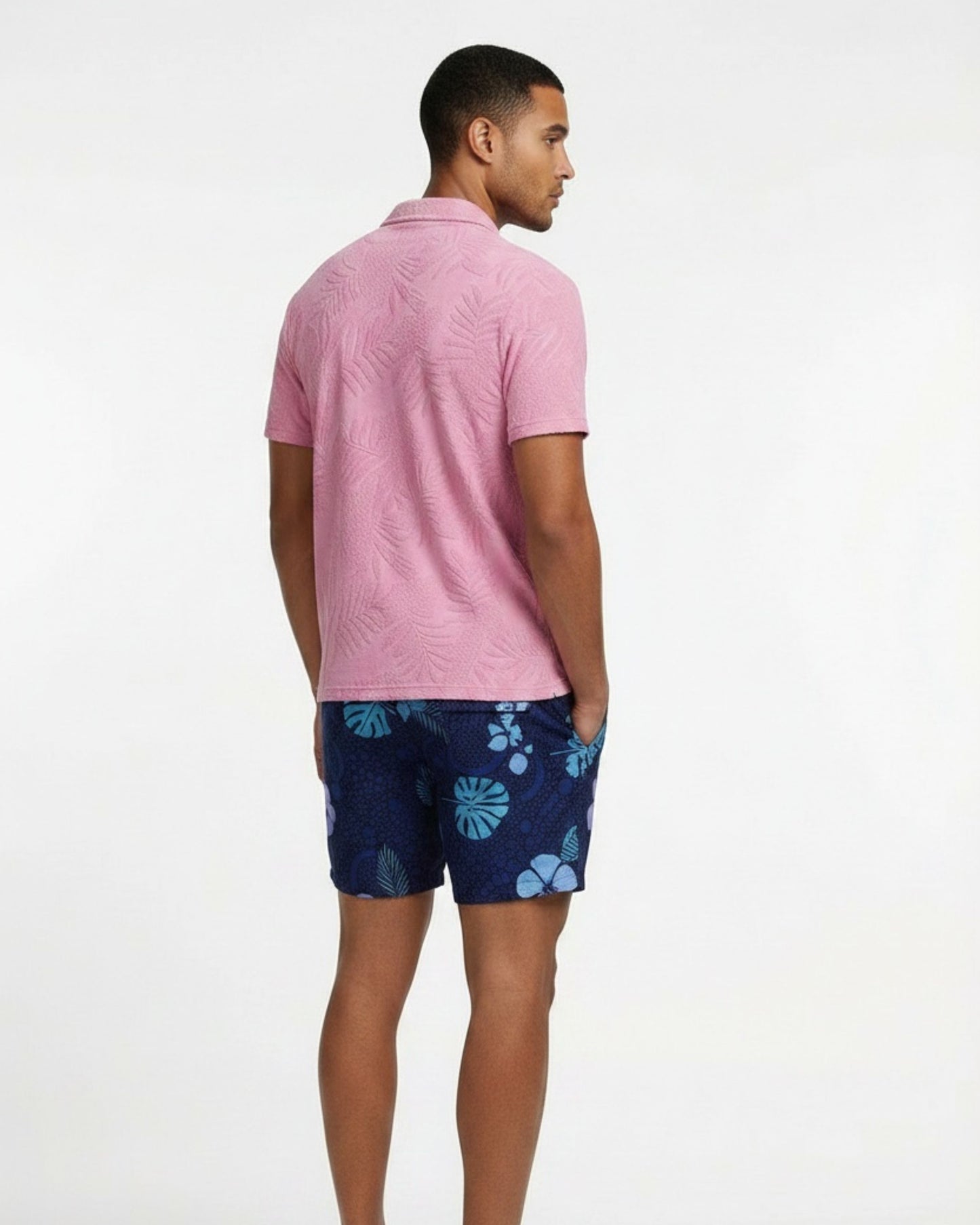 JOHNNY FARM FLORAL TERRY PINK