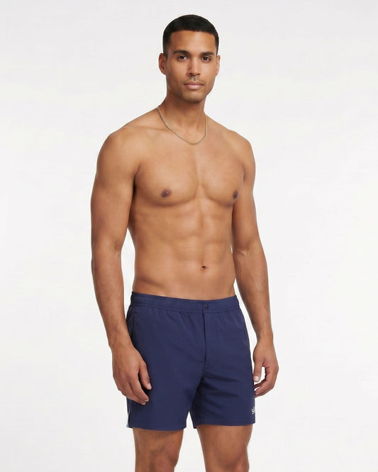 Quack 2 Navy Swim Trunk