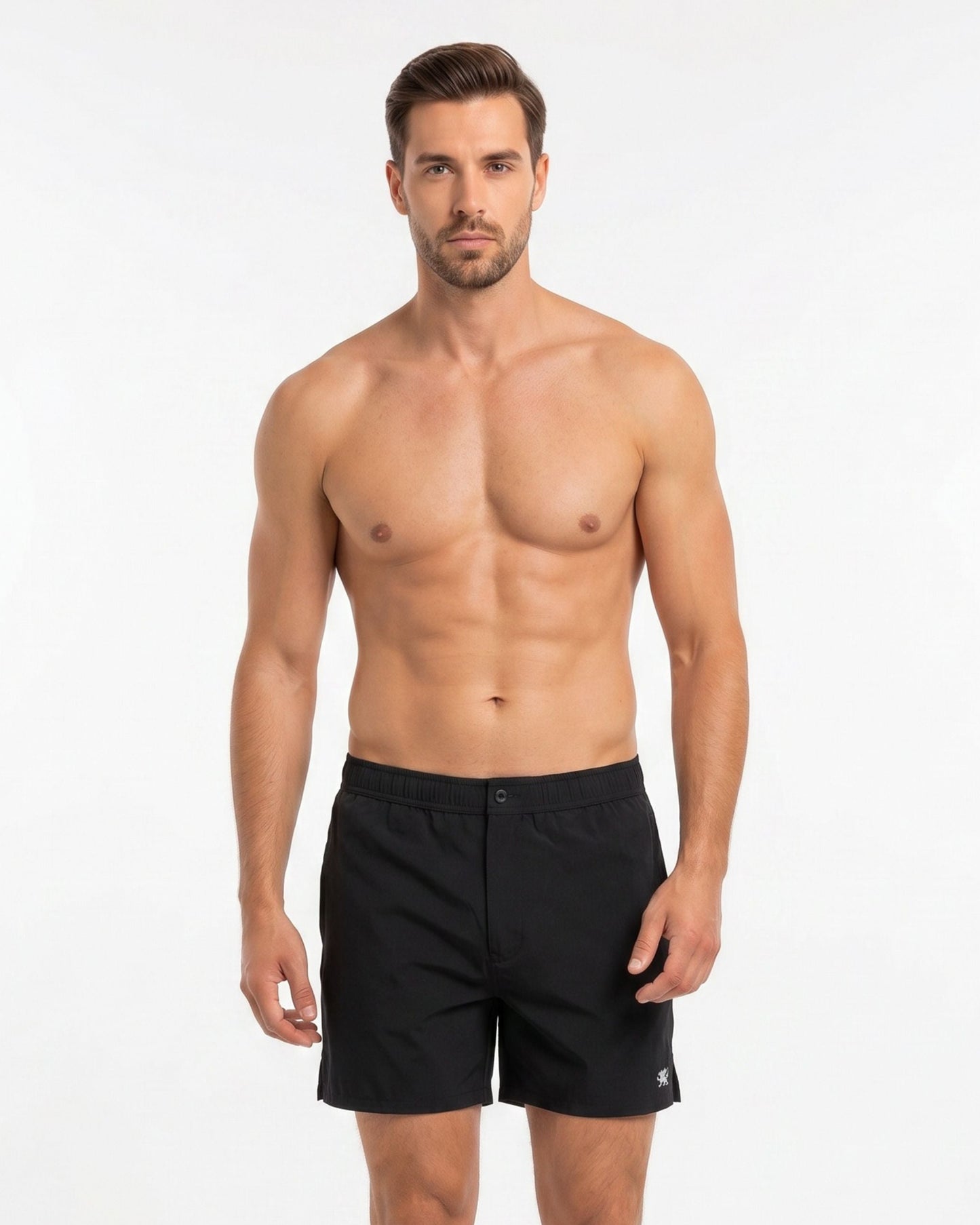 Quack 2 Black Swim Trunk