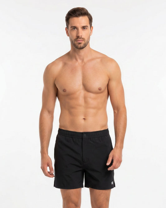 Quack 2 Black Swim Trunk