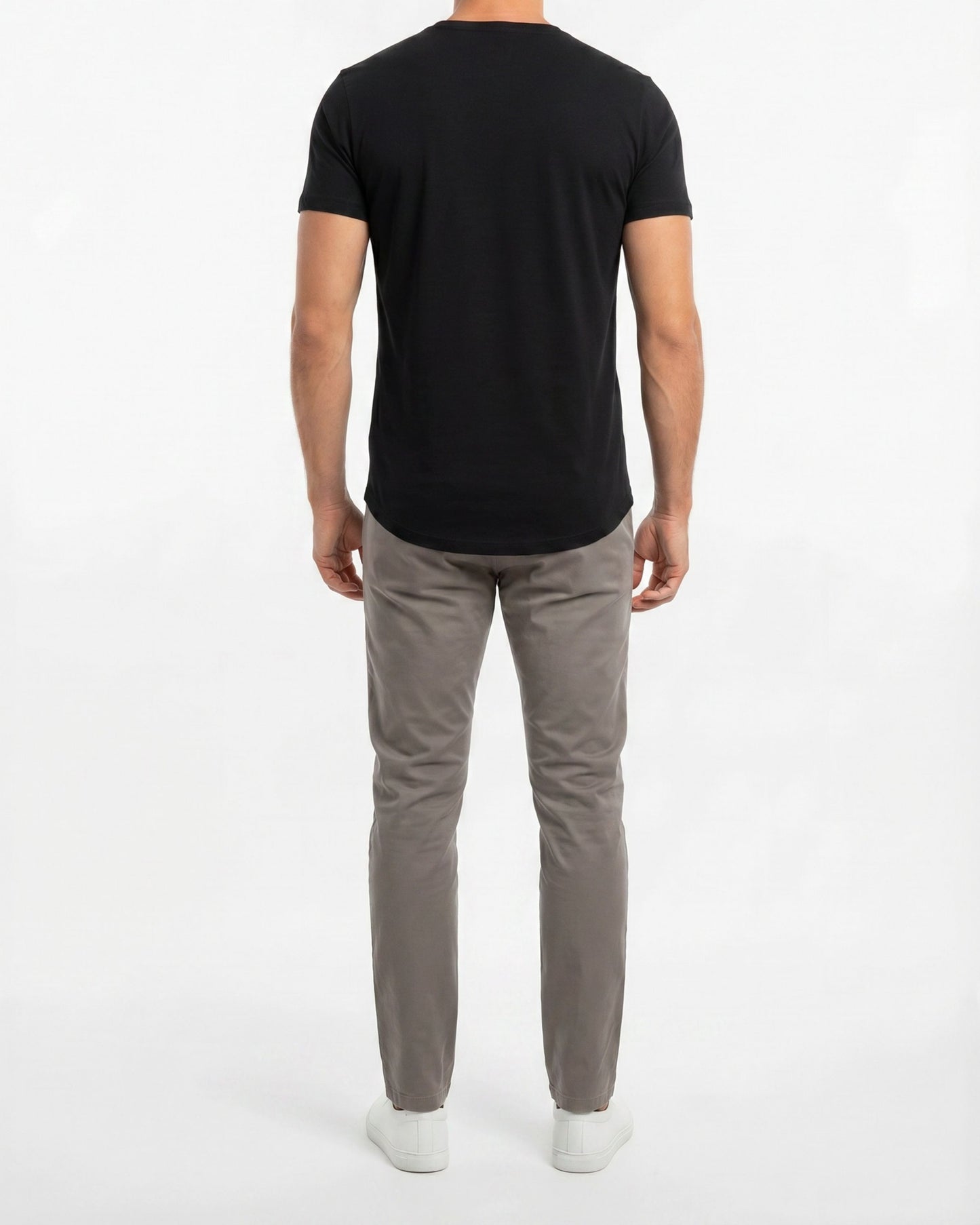 PAXTON TAILORED WOOL PANT - LIMESTONE
